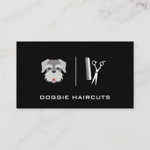 Poodle   Grooming Business Card