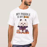 Poodle Halloween Costume My Poodle is My Boo Dog