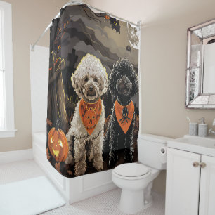 Poodle Halloween Spooky