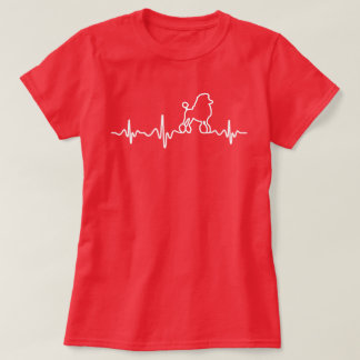 Poodle Heartbeat T-Shirt