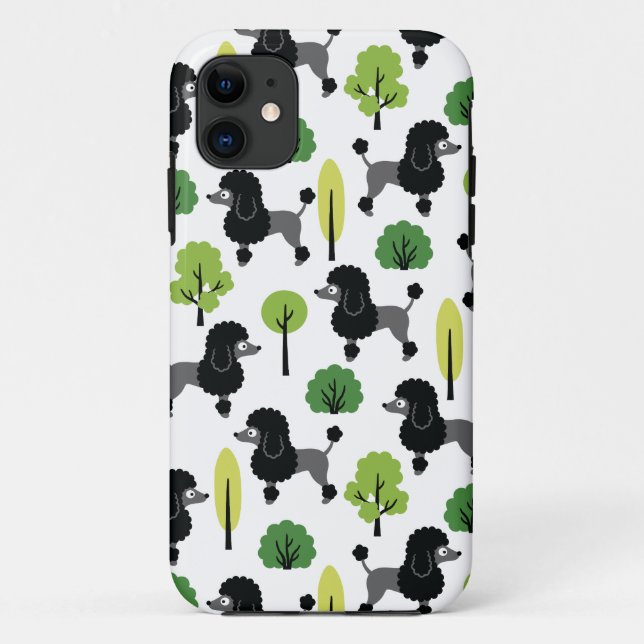 Poodle in the park Case-Mate iPhone case (Back)