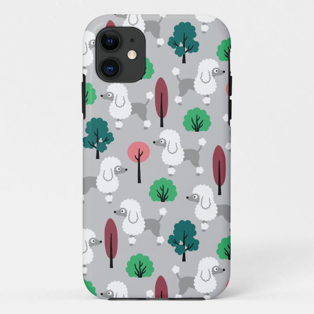 Poodle in the park Case-Mate iPhone case (Back)