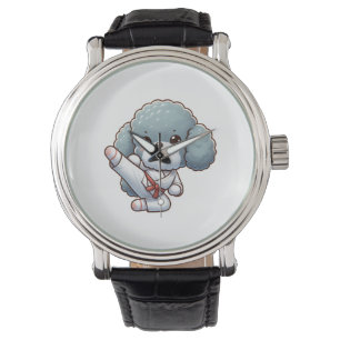 Poodle karate high kick martial arts watch