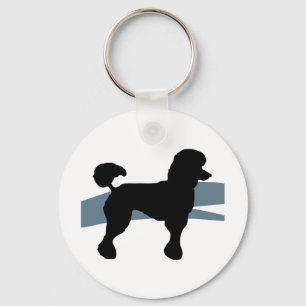 Poodle Key Chain