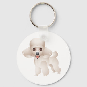 Poodle Keychain