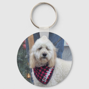 Poodle Keychain