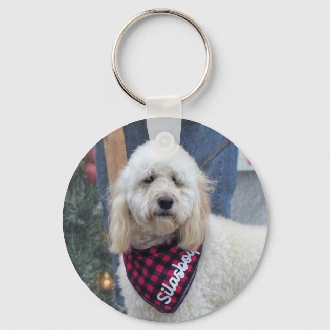 Poodle Keychain (Front)