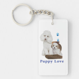 poodle keychain