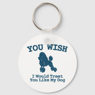 Poodle Keychain