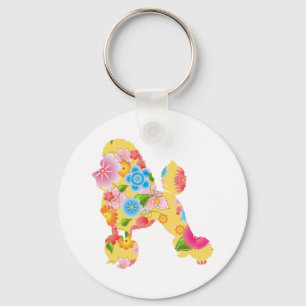 Poodle Keychain