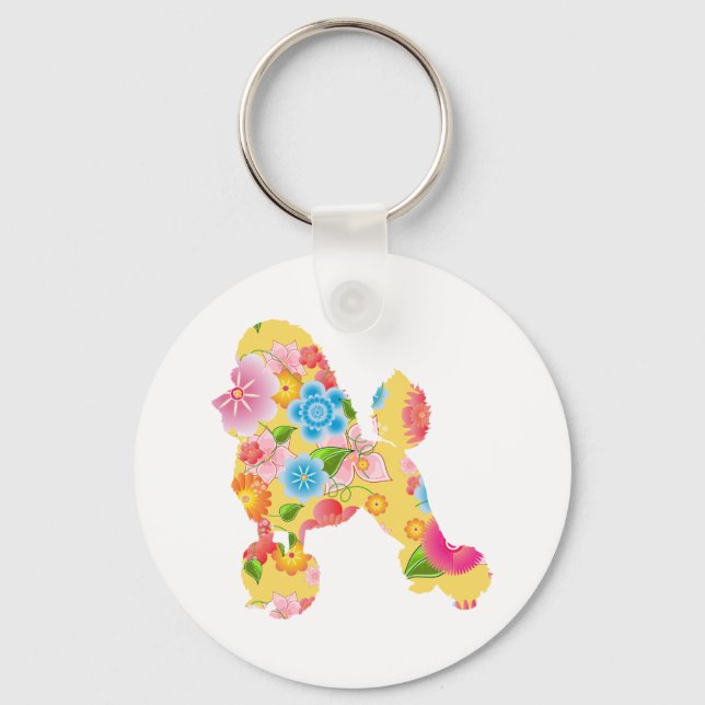 Poodle Keychain (Front)