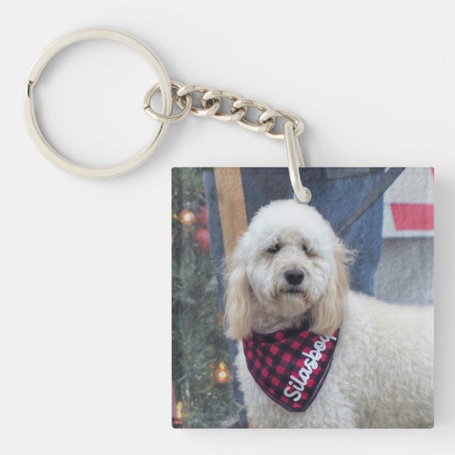 Poodle Keychain (Front)