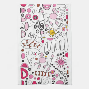 POODLE KITCHEN TOWEL