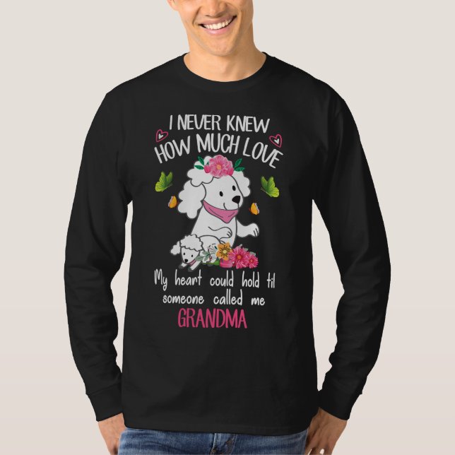 POODLE LOVER      T-Shirt (Front)