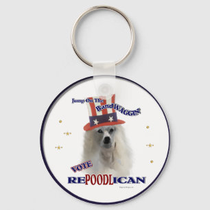 POODLE  Lovers Gifts Keychain