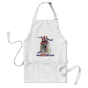 POODLE Lovers Gifts Standard Apron