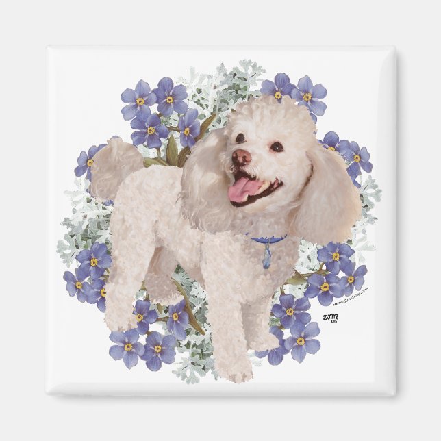 Poodle Magnet (Front)