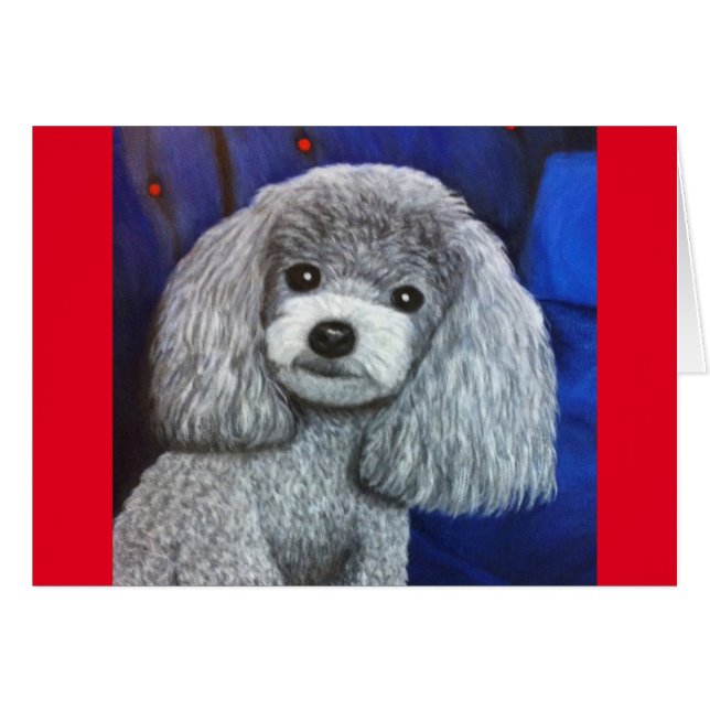 Poodle miniature (Devant horizontal)