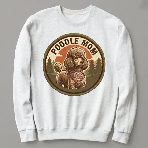 Poodle Mom Crewneck Doodle Dog Mom Gift For Her Sweatshirt