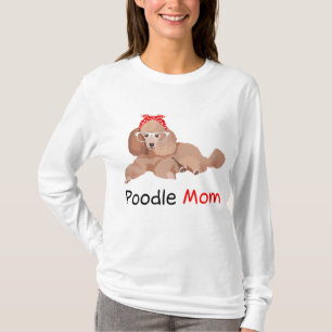 Poodle Mom Dog Bandana Pet Lover Gift Womens Poodl T-Shirt