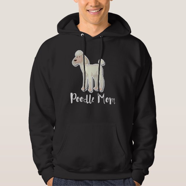 Poodle Mom Essential    Hoodie (Front)