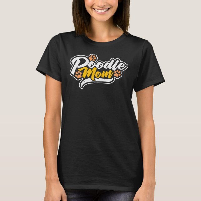 Poodle Mom Essential     T-Shirt (Front)