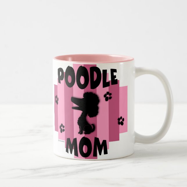Poodle Mom Mug (Right)