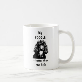 Poodle mug