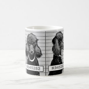 Poodle Mug Shot Mug