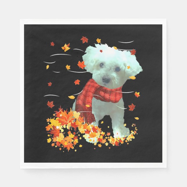 Poodle Napkin (Front)