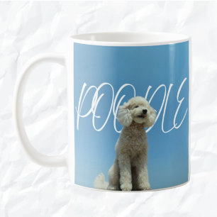 Poodle Paisible   Tasse Regard sur le Ciel Bleu