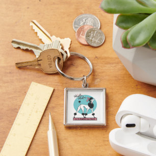 Poodle Parlour Keychain