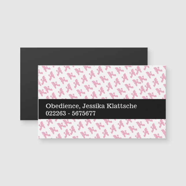 Poodle Pattern (Front/Back)