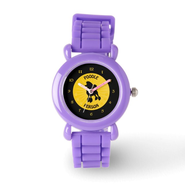 Poodle Person Watch (Front)