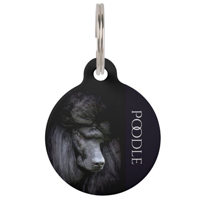 Poodle Pet Tag (Front)