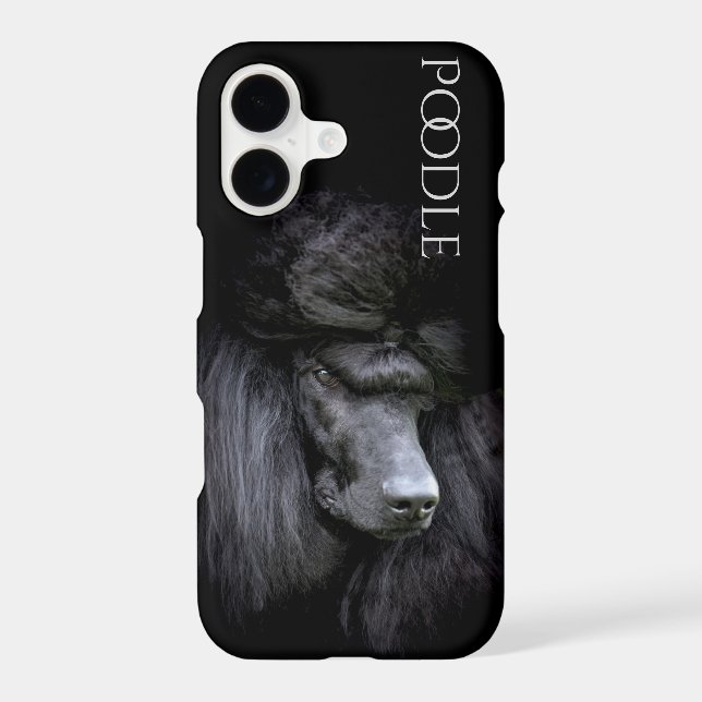 Poodle Phone Case (Back)
