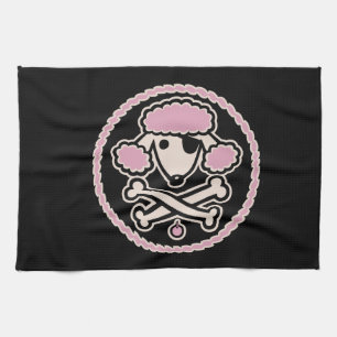 Poodle Pirate 1cl Kitchen Towel