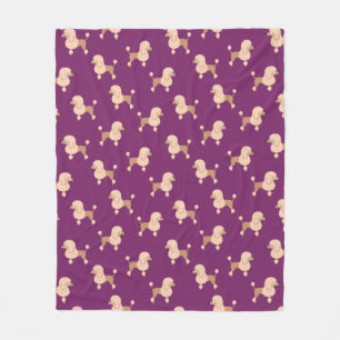 Poodle polaire couverture