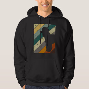Poodle Retro Style Dog Lover Hoodie