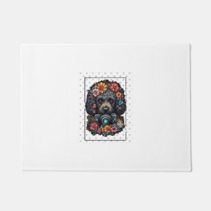 Poodle�s Perspective Chiffon Top Doormat