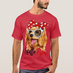Poodle Shirt Poodle Mom Bandana