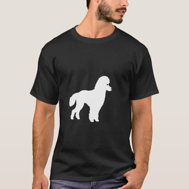 Poodle Silhouette T-Shirt (Front)