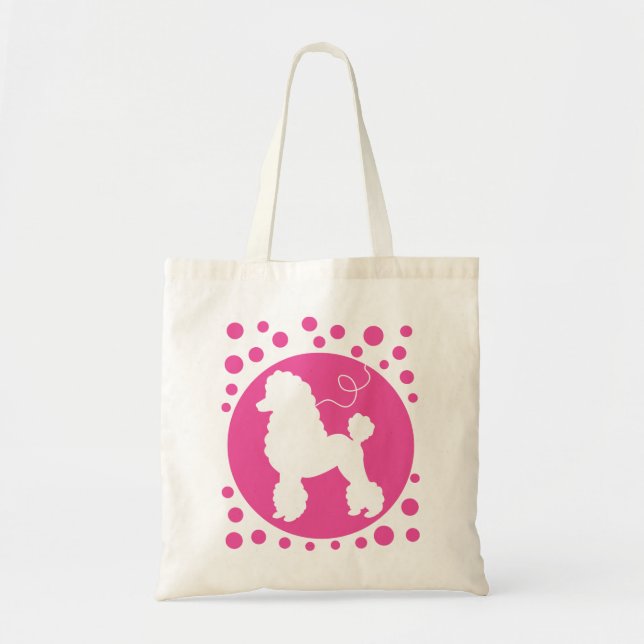 Poodle Skirt Tote Bag (Front)