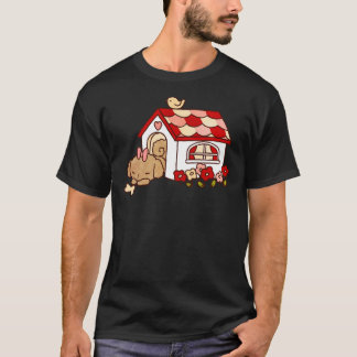 Poodle Sleeping T-Shirt