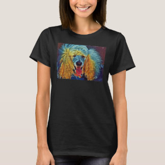 Poodle Tongue Out Tuesday Long T-Shirt