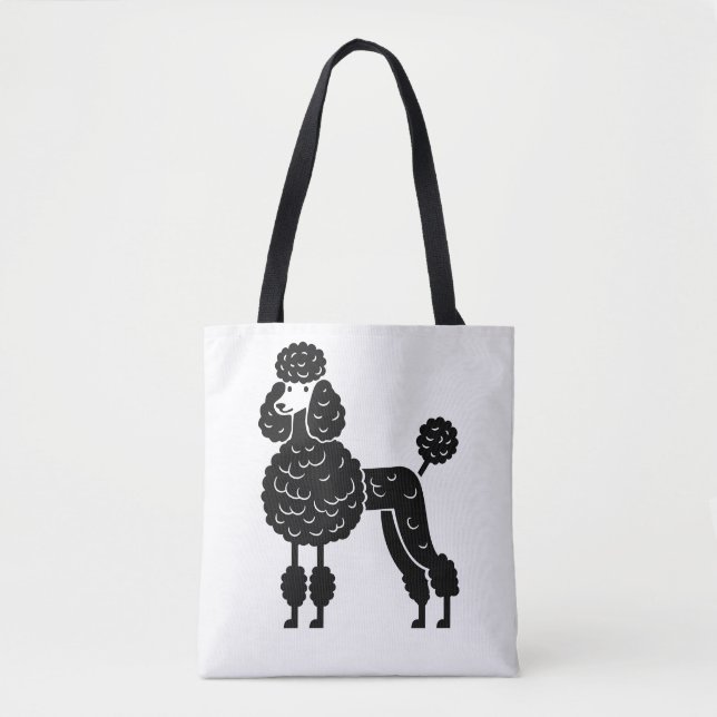 Poodle Tote Bag (Front)