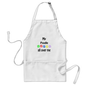 Poodle Walks Design Standard Apron