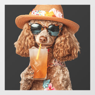 Poodle Window Cling