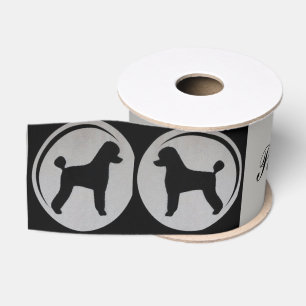 Poodles Are Perfect Gross Grain Ribbon Grosgrain Ribbon