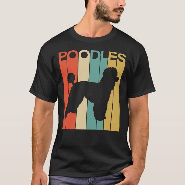 Poodles Dog T-Shirt (Front)